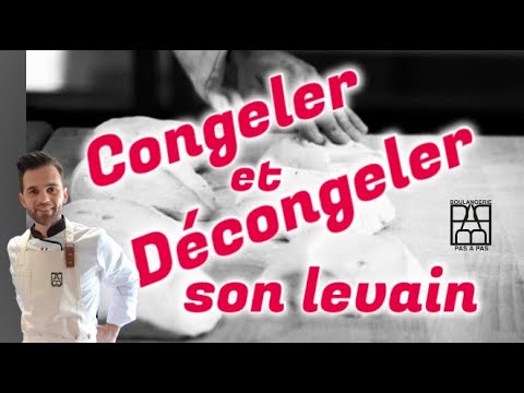 Vidéo: Peut-on congeler le levain ?