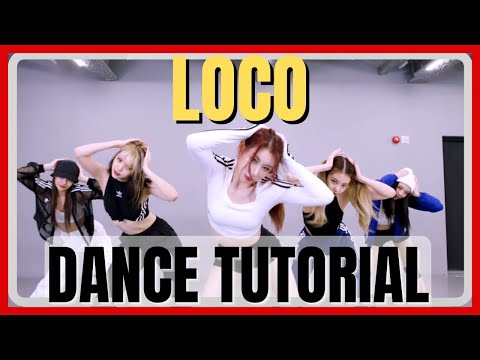 ITZY 'LOCO' Dance Practice Mirror Tutorial (SLOWED)