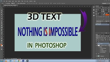How to Make 3D Text in Photoshop CS6 2021 | 3D Text Effects For Beginners Photoshop CS6 2021