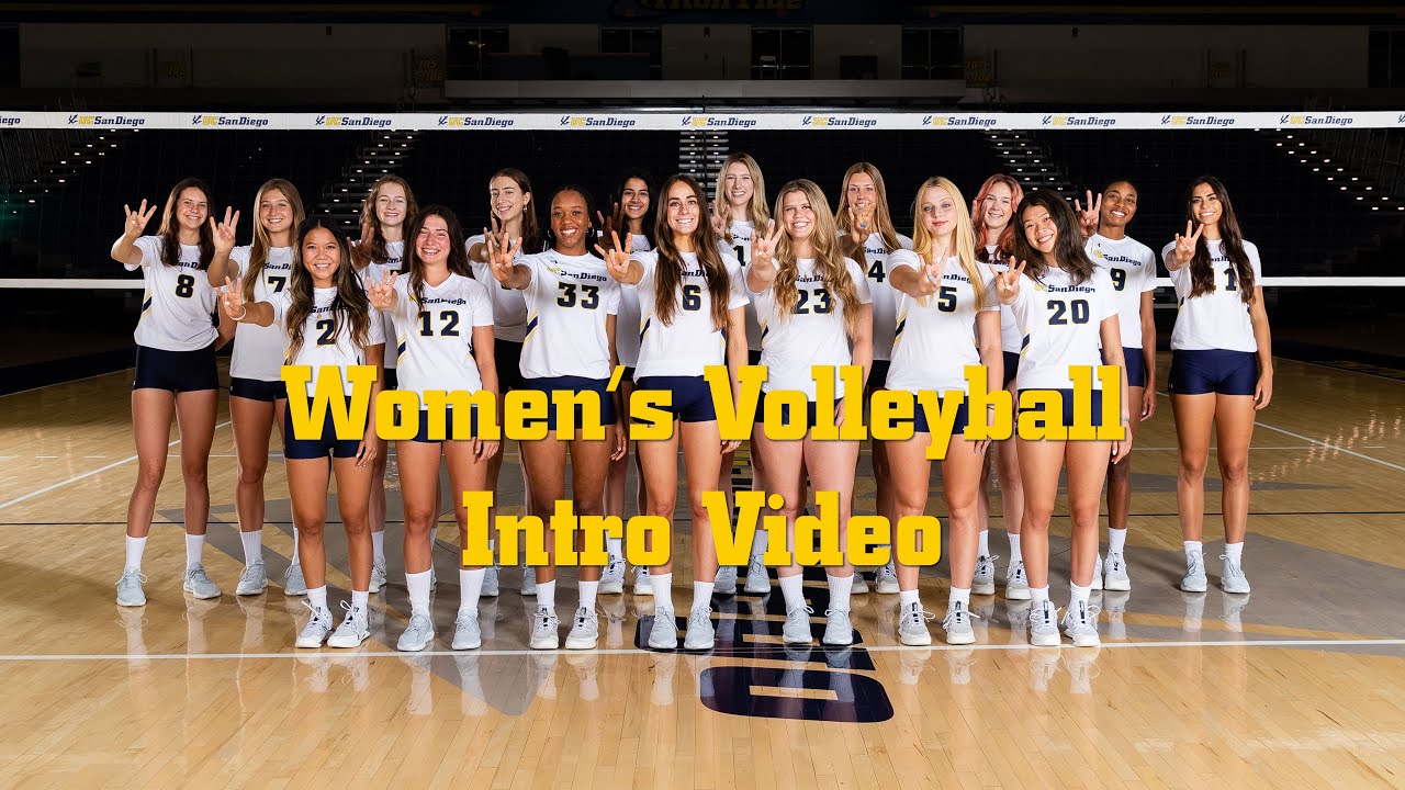 Womens Volleyball Intro Video 2022-23