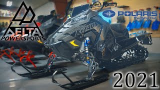 2021 Polaris RMK850 Khaos | 165 Track Model