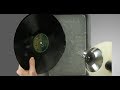 Genius ideas douse the vinyl record with hot water