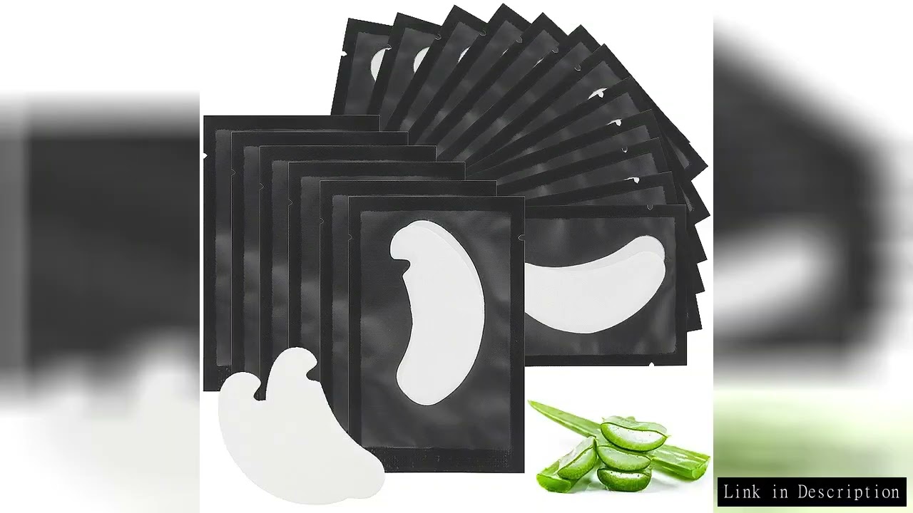 50 Pairs Eye Patches Eyelash Extension Under Eye Pads Makeup Lashes Patch Tip Stickers Pads For Eyel