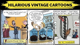 Hilarious Classic Comics That'll Brighten Your Day 😂 | Vintage Cartoon Humor Compilation