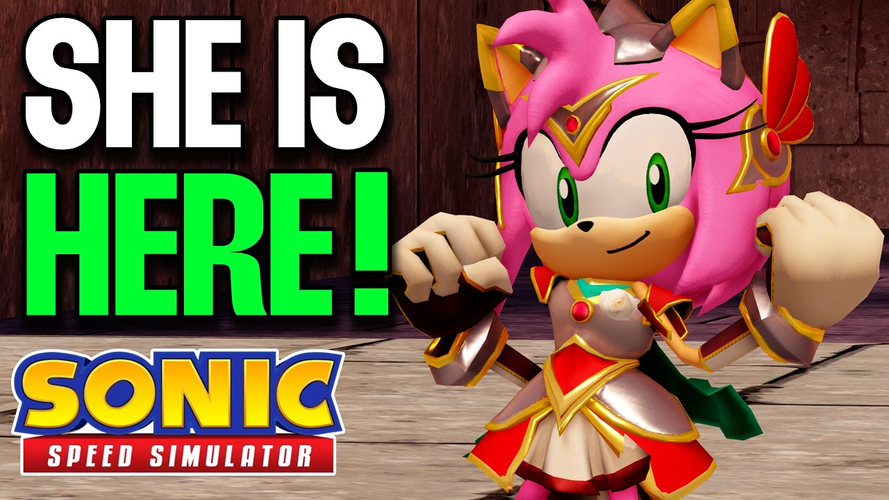 PALADIN AMY ARRIVES IN SONIC SPEED SIMULATOR