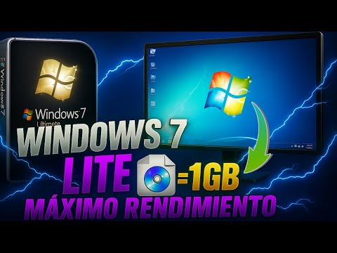 El Mejor Windows 7 Lite para 32 y 64 Bits 💻 Máximo Rendimiento, +FPS -LAG ⚡ Revive Tu PC Vieja 🔥
