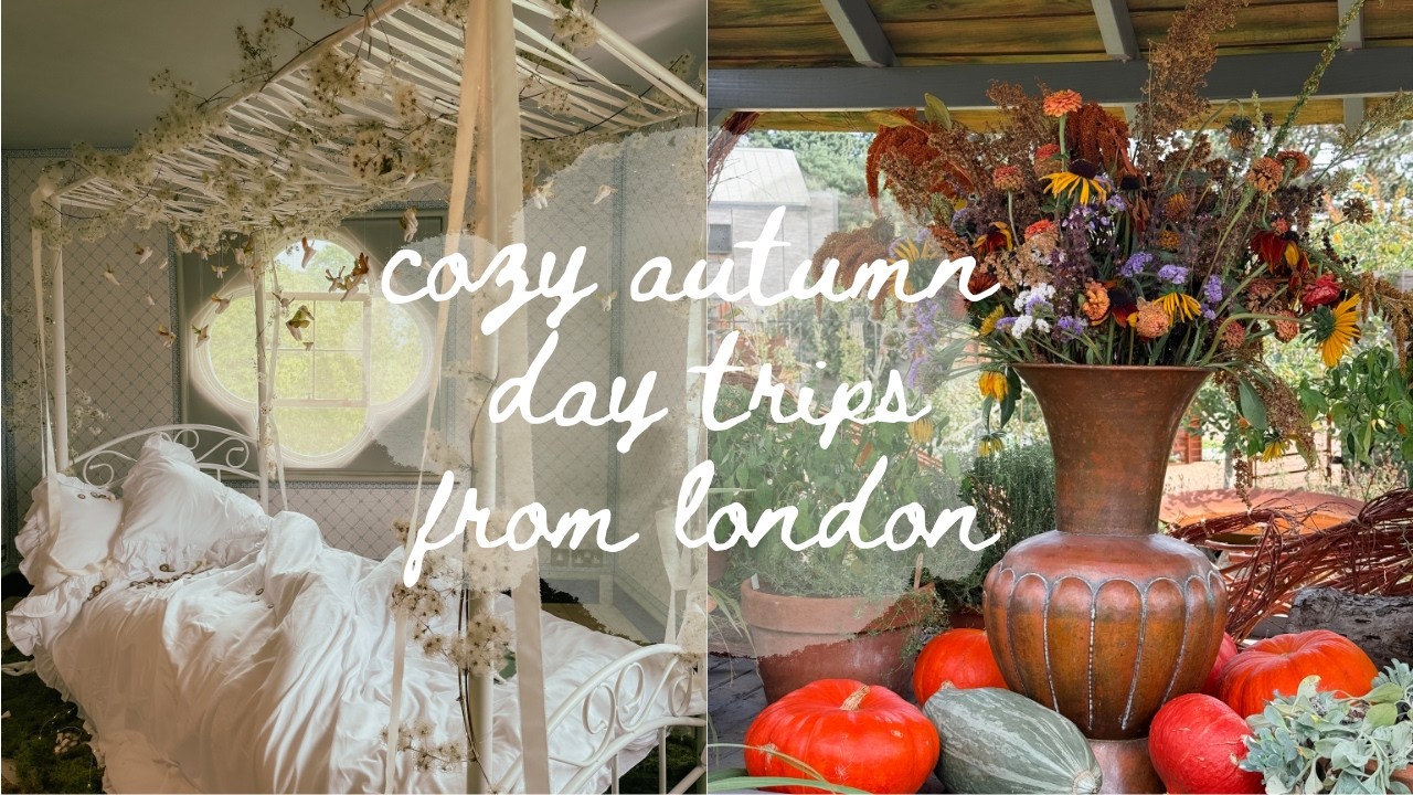 Day trips from London vlog: gentle garden walks & stately homes