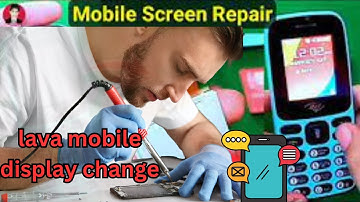How To Replace Display In Lava Keypad Mobile (Lava keypad display replacement)