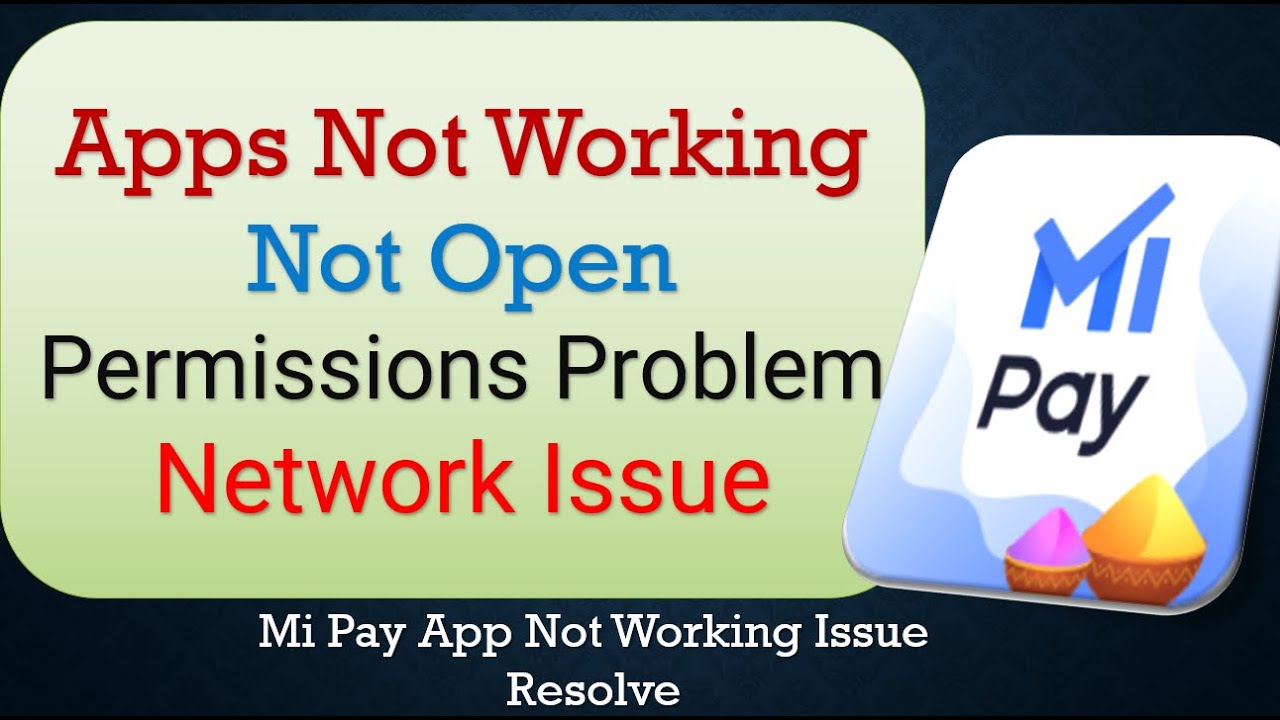 How To Fix Unfortunately, Mi Pay App has stopped | Keeps Crashing Problem in Android | Not Open