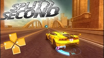 Split Second Velocity PPSSPP Gameplay Full HD / 60FPS