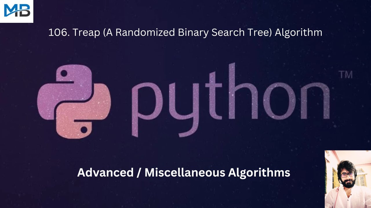 106. Treap Algorithm in Python - YouTube
