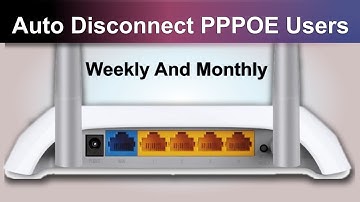 How To Auto Disconnect PPPOE Users | Weekly And Monthly | PPPOE Connection Auto Disconnect