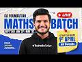 Complete Details for Regular Batch CA Foundation Sept 2026/ Jan 2027/ May 2027 Akash Agrawal