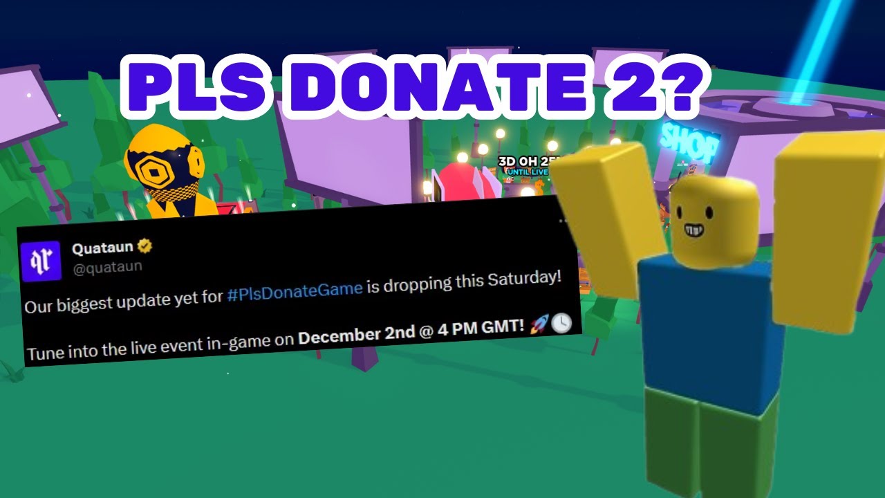 PLS DONATE 2 💸 - Roblox