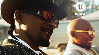 Snoop Dogg U0026 2pac  Death Row Games  Unreal Engine 5 Cinematic