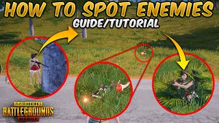 How to Spot Enemies in PUBG Mobile/BGMI (Tips and Tricks) Guide/Tutorial