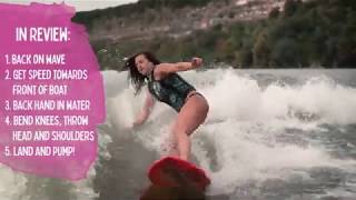 Wakesurf tricks - 360/720 Relaxica surf