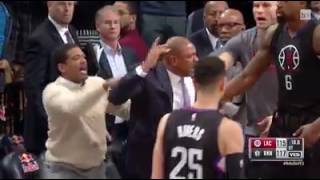 Doc Rivers Gets Ejected Clippers vs Nets