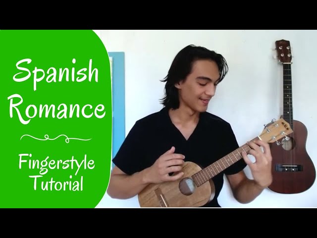 Spanish Romance - Ukulele Fingerstyle Tutorial class=