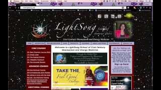 [CASE STUDY: BEFORE] *LightSong* (School of 21st Century Shamanism & Energy Medicine)
