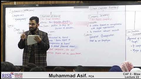 CAF 03 SIR ASIF FROM RISE | LECTURE # 22 ​| UPDATED LECTURES MARCH 2021 |