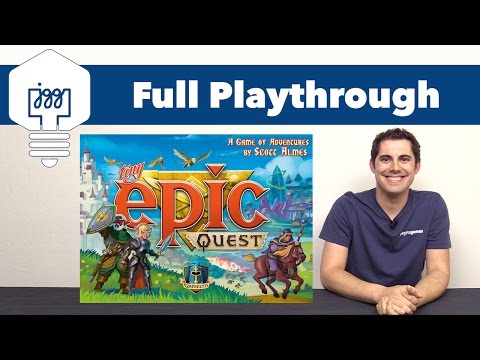 Tiny Epic Quest Full Playthrough - JonGetsGames