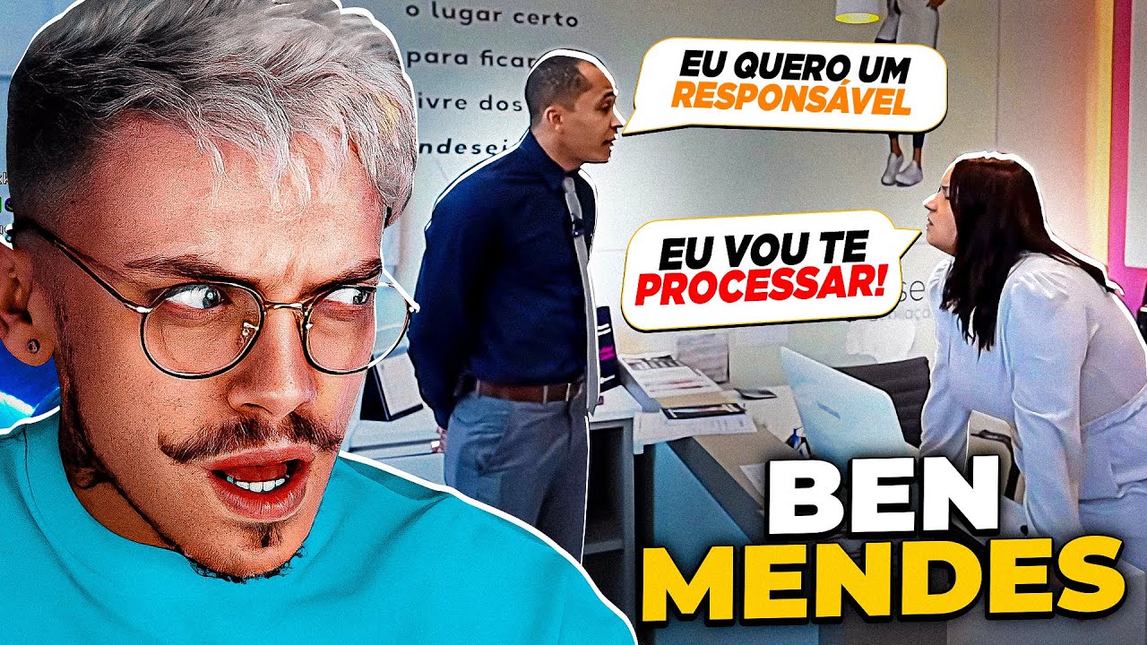 expulsaram o BEN MENDES da clínica de depilação