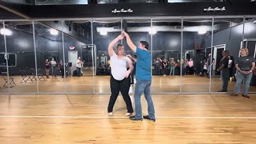 Two Step- Social Patterns-Outside Spin to Shoulder Check