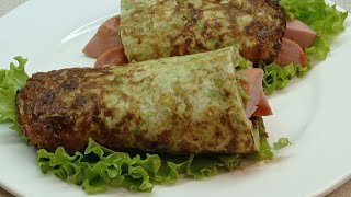 Вкуснейшие рулетики из капусты с сосиской.На завтрак то, что нужно.