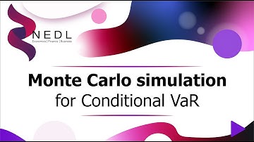 Monte Carlo simulation for Conditional VaR (Excel)