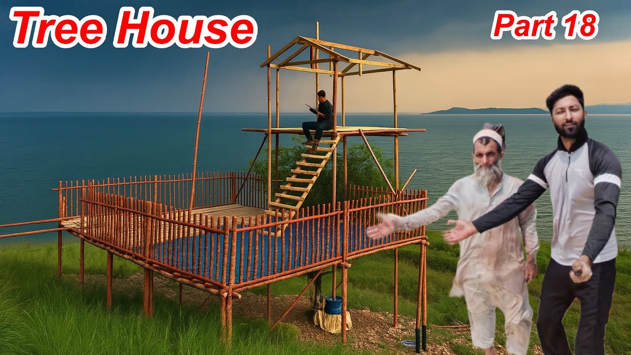 Tree House in Mangla Dam | Part 18