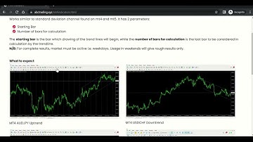 How to draw trendlines in forex - Automated Trading Tool Forex - Trendline mt5 indicator