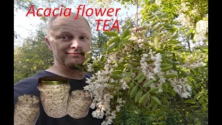 Acacia flower tea - how to make it!