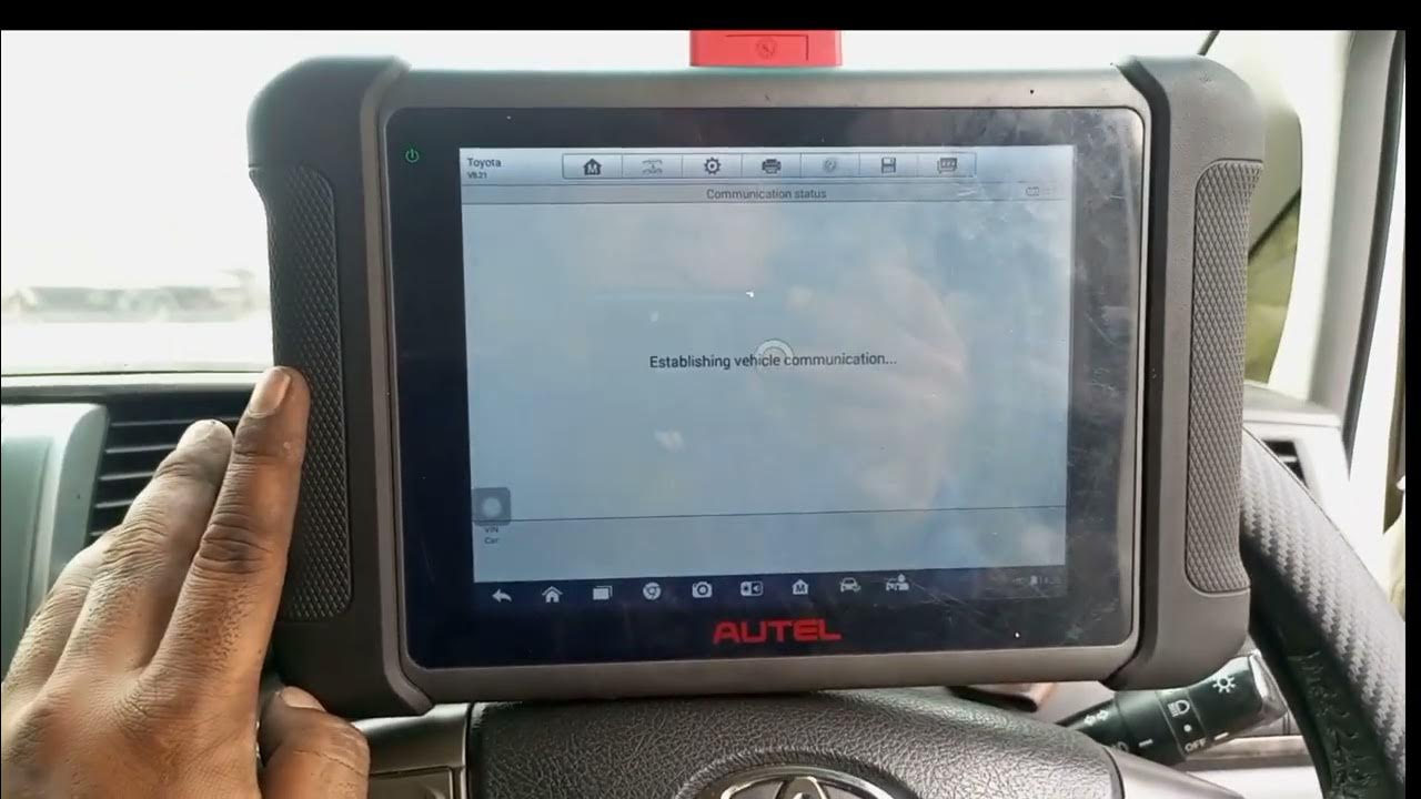 indikator vsc & engine check Alphard menyala Deceleration sensor