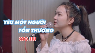 YÊU MỘT NGƯỜI TỔN THƯƠNG - NHẬT PHONG | SAO SIU COVER (Hát bằng Autotune Cực Hay)