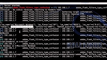 Metasploit: Adobe Flash Player Type Confusion Remote Code Execution Exploit