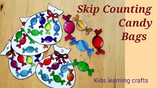 Skip-counting Candy Bags | Kids learning Activity