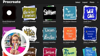 Organize Your Procreate Classes in Procreate