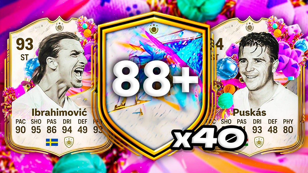 40x 88+ FUT BIRTHDAY ICON PACKS! 😲 FC 26 Ultimate Team