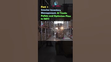 Smarter Inventory Management: AI Tracks Pallets and Optimizes Flow in SMT! Part 1 #ai #viral