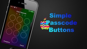 How to get simple passcode buttons IOS 7.0.4 and below (JAILBROKEN)