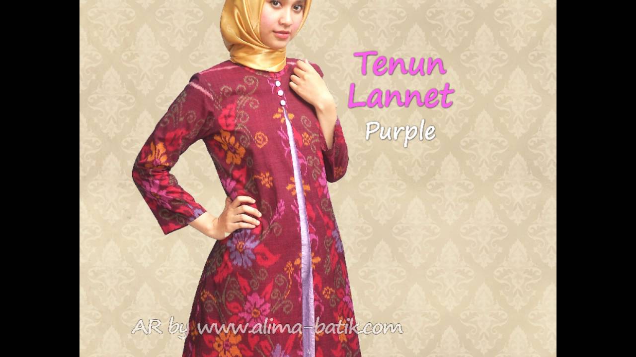 Tunic Batik Tenun With Simple Design Album Collection August 2016