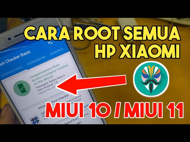 cara meroot hp xiaomi