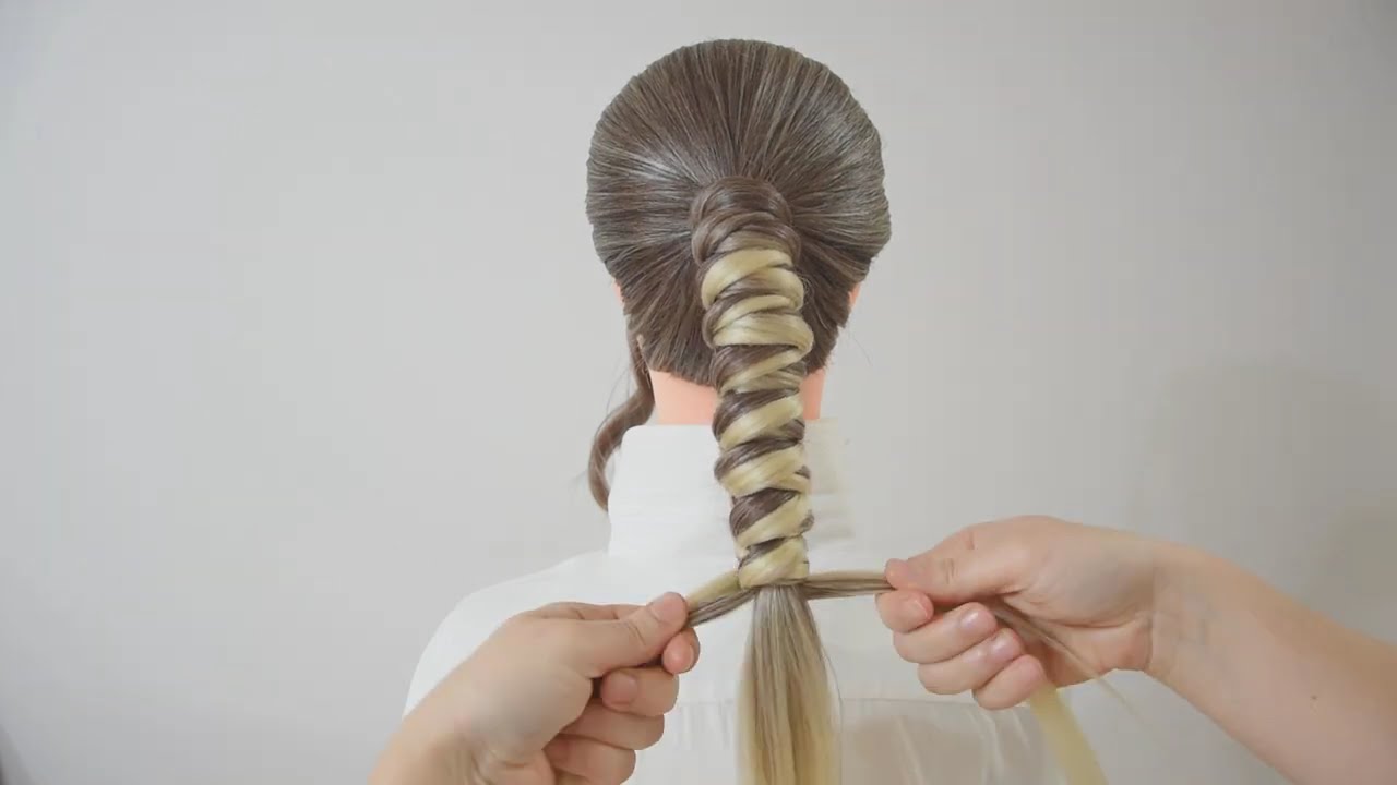 Scissor Ponytail #hairstyle #shorts #viralvideo #braids #tutorial