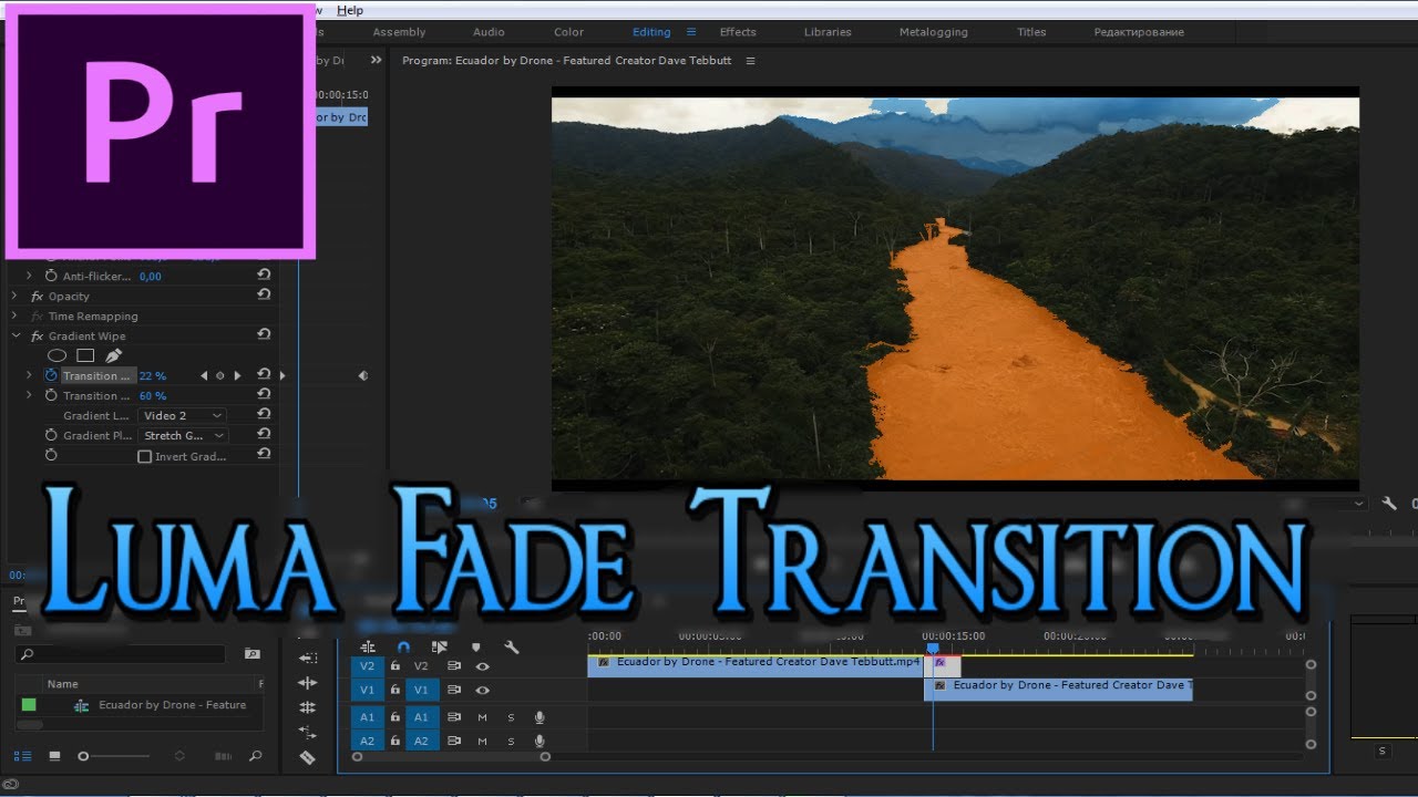 premiere pro fade in video premiere pro fade in video