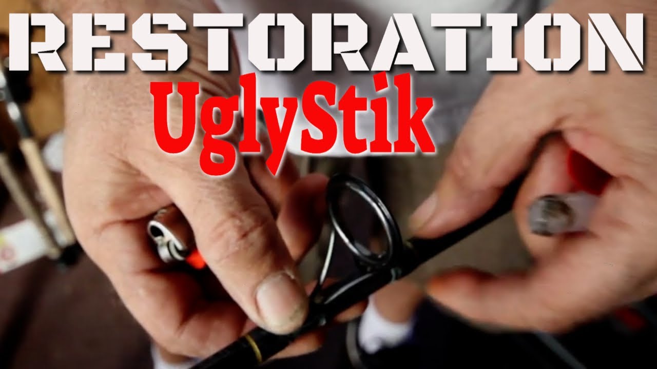 Full Restoration: Ugly Stik Fishing Pole Guide Repair 