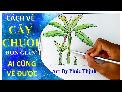 Cây chuối là một loài cây rất phổ biến tại Việt Nam với bức tranh vẽ chân thực và sinh động về cây chuối sẽ gợi nhớ cho chúng ta những kỉ niệm về quê hương. Những vách tường phủ đầy những chiếc lá to và dày của cây chuối sẽ cho bạn cảm giác điểm tô cho căn phòng trống trải. (Banana trees are a very popular plant in Vietnam, and a realistic and vivid painting of the banana tree will evoke our memories of our homeland. The walls covered with large, thick banana leaves will give you the feeling of decorating an empty room.)