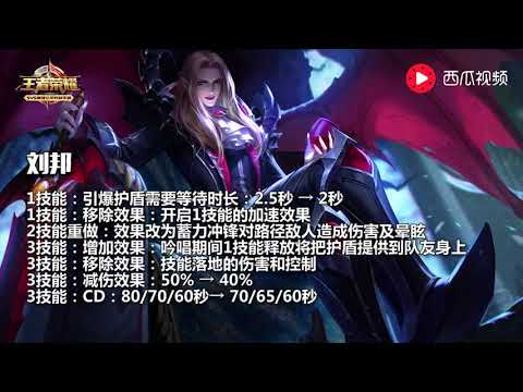 王者荣耀：新版本九个英雄加强或削弱 鲁班也能成为射手一哥？