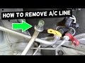 How to Remove A/C LINE on car. AC LINE DISCONNECT TOOL