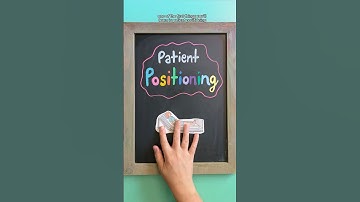 PATIENT POSITIONING #nursingstudent